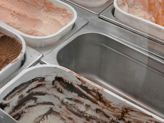 Worst store: Half-empty, scraped-down tubs in a gelato cabinet